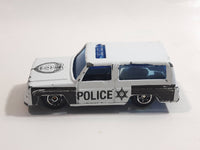 Tai Cheong Chevrolet Blazer TC-884 "Junior Police" White and Black Die Cast Toy Car Vehicle