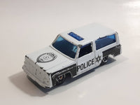 Tai Cheong Chevrolet Blazer TC-884 "Junior Police" White and Black Die Cast Toy Car Vehicle