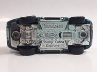 2007 Hot Wheels Shelby Cobra Daytona Coupe Metallic Dark Teal Die Cast Toy Car Vehicle