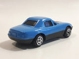 Unknown Brand #98 "600 Miles" Blue Die Cast Toy Car Vehicle