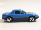 Unknown Brand #98 "600 Miles" Blue Die Cast Toy Car Vehicle