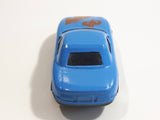 Unknown Brand #98 "600 Miles" Blue Die Cast Toy Car Vehicle