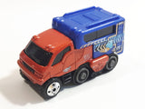 2002 Matchbox Kids' Cars of the Year Snow Tracker Arctic Track Truck Metallic Dark Orange and Blue Die Cast Toy Car Vehicle