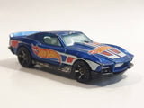 2013 Hot Wheels HW Racing: HW Race Team BLVD. Bruiser Blue Metallic Die Cast Toy Car Vehicle