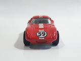 2007 Hot Wheels Shelby Cobra Daytona Coupe Enamel Red Die Cast Toy Car Vehicle