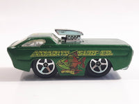 2005 Hot Wheels Asphalt Jungle Deora Tooned Green Die Cast Toy Car Hot Rod Vehicle - No Surfboards