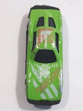 Unknown Brand #102 Motor Rider Green Die Cast Toy Car Vehicle
