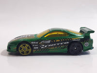 2016 Hot Wheels Speed Graphics Toyota Supra Green Die Cast Toy Car Vehicle