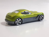Unknown Brand H24 Lime Green Die Cast Toy Car Vehicle