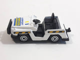 Fast Lane DKF1 Airport Service Luggage Trolley Cart White Die Cast Toy Car Vehicle