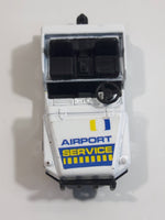 Fast Lane DKF1 Airport Service Luggage Trolley Cart White Die Cast Toy Car Vehicle