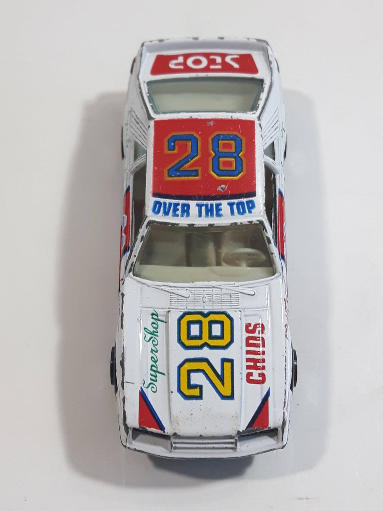 Yatming Ford Mustang Pace Car No. 1028 White Die Cast Toy Muscle Race ...