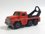 Vintage 1976 Lesney Matchbox Superfast No. 19 Cement Truck Red Die Cast Toy Car Construction Vehicle