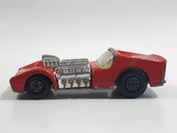 Vintage 1971 Lesney Matchbox Superfast No. 19 Road Dragster #8 Red Die Cast Toy Car Vehicle