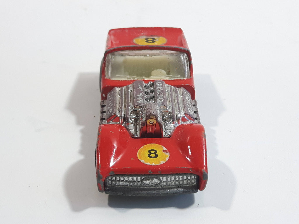 Matchbox Superfast N°19 Road Dragster Violet - Boîte D'origine (MIB)