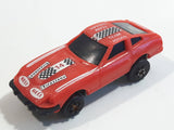 Vintage 1980 Kidco Burnin' Key Cars Datsun 280ZX Turbo Red Plastic Body Toy Car Vehicle - No Key - 1/64 - Hong Kong
