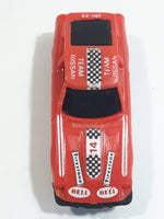 Vintage 1980 Kidco Burnin' Key Cars Datsun 280ZX Turbo Red Plastic Body Toy Car Vehicle - No Key - 1/64 - Hong Kong