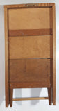 Vintage The Harris Washboard 1882 Wash & Dry 5 ¢ Miniature 6" x 12" Wood Washboard with Teddy Bears
