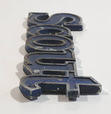 Vintage Jeep Scout Blue Metal Car Automobile Emblem Name Plate Letters Auto Part