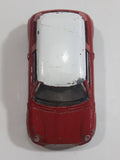 Motor Max No. 6057 2001 Mini Cooper Red with White Roof Die Cast Toy Car Vehicle