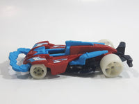 2016 Hot Wheels HW Glow Wheels Wattzup Red Die Cast Toy Car Vehicle