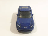 2007 Matchbox Metal Corvette C6 Dark Blue Die Cast Toy Car Vehicle