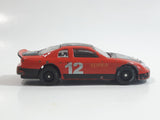 Unknown Brand Nascar Style Race Car #12 AMP Red and Black Die Cast Toy Car Vehicle