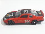 Unknown Brand Nascar Style Race Car #12 AMP Red and Black Die Cast Toy Car Vehicle