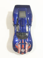 2008 Hot Wheels TEAM: Hot Wheels Racing Chaparral 2D Metalflake Dark Blue Die Cast Toy Car Vehicle