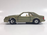 Sunnyside Superior Racers SS 910 Ford Mustang Cobra Olive Green Pullback Friction Motorized 1/38 Scale Die Cast Toy Car Vehicle Missing Hood and a Door