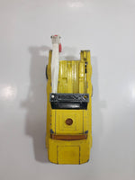 Vintage 1979 Lesney Matchbox Super Kings No. K-11 Pick Up Truck Yellow Die Cast Toy Car Towing Wrecking Vehicle
