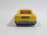 Majorette Novacar No. 101 Ferrari Testarossa "Turbo" Yellow Die Cast Toy Luxury Sports Car Vehicle