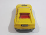 Majorette Novacar No. 101 Ferrari Testarossa "Turbo" Yellow Die Cast Toy Luxury Sports Car Vehicle