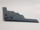 Northrop Stealth Bomber 0219 Flat Gun Metal Grey 1:280 Scale Die Cast Toy Military Air Force Airplane No Stand