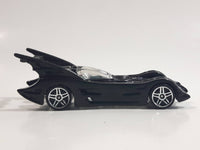 2004 Hot Wheels Batman DC Comics Infinity Batmobile Black Die Cast Toy Car Vehicle - s03 Chrome PR5