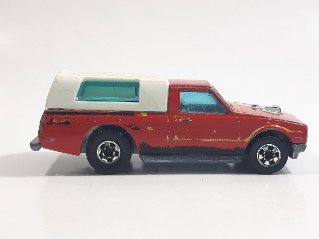 Vintage 1982 Hot Wheels Hi Rakers Dodge D-50 Pickup Truck Red with Whi ...