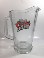 Coors Light 9" Tall 48oz. Heavy Glass Beer Pitcher