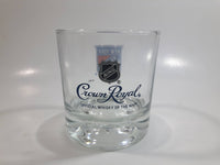 Rare Limited Release Crown Royal "NHL Rocks" New York Rangers Hockey Team Clear Glass Whisky Cup