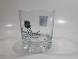 Rare Limited Release Crown Royal "NHL Rocks" New York Rangers Hockey Team Clear Glass Whisky Cup