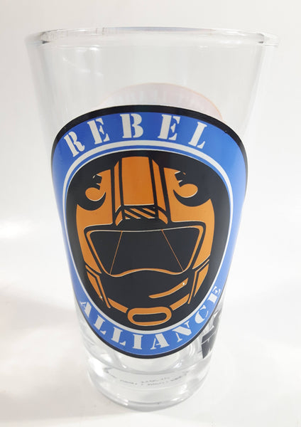 2015 Lucas Films Star Wars Rebel Alliance Rogue Leader Hoth System Echo Base 5" Tall 10 oz. Glass Cup