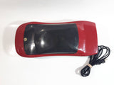 Vintage Kinyo Red and Black Plastic Sports Car Shaped VHS Video Cassette Tape Rewinder 13" Long