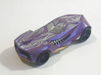 2009 Hot Wheels HW Special Features Urban Agent Metallic Purple Die Cast Toy Car Vehicle (Missing Missiles)