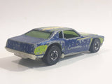 Vintage 1979 Hot Wheels Speedway Specials Monte Carlo Stocker Dark Enamel Blue Die Cast Toy Car Vehicle - Made in Hong Kong