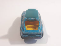 Vintage 1973 Lesney Matchbox Superfast No. 65 Saab Sonett III Metallic Blue Die Cast Toy Car Vehicle with Opening Rear Hatch - Made in England