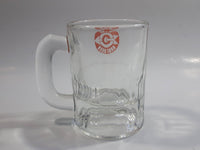 Vintage A & W Miniature 3 1/4" Tall Heavy Glass Root Beer Mug