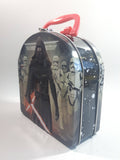2015 Imperial Toy Star Wars Kylo Ren and Storm Troopers Embossed Curved Top Tin Metal Lunch Box