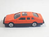 Greenbrier 9804 Sedan Bright Orange Die Cast Toy Car Vehicle