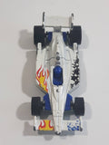 2012 Hot Wheels 2011 IndyCar Oval Course Race Car White Die Cast Toy Race Car Vehicle