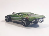 2014 Hot Wheels HW Workshop - HW Garage Project Speeder Metalflake Green Die Cast Toy Car Vehicle