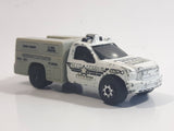Maisto Tonka Traffic Utility Truck Sheriff White and Grey Die Cast Toy Car Vehicle
